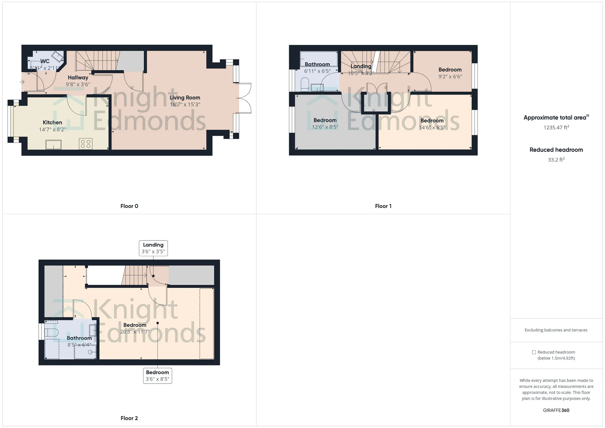 4 bed terraced house for sale in Matthews Avenue, Maidstone - Property floorplan