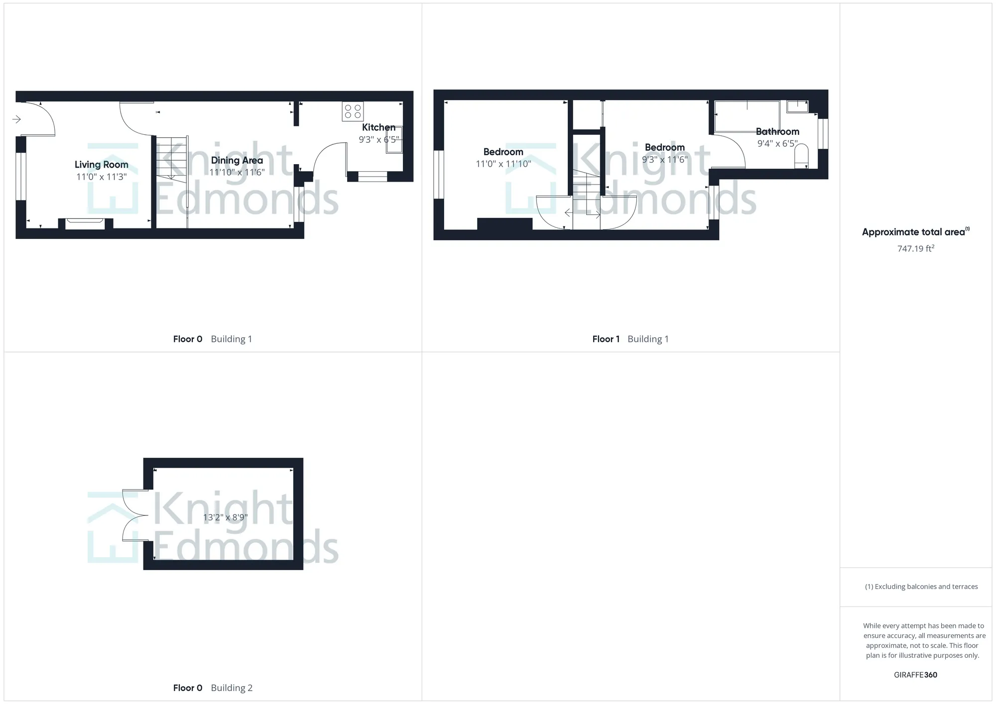 2 bed terraced house for sale in Whitmore Street, Maidstone - Property floorplan