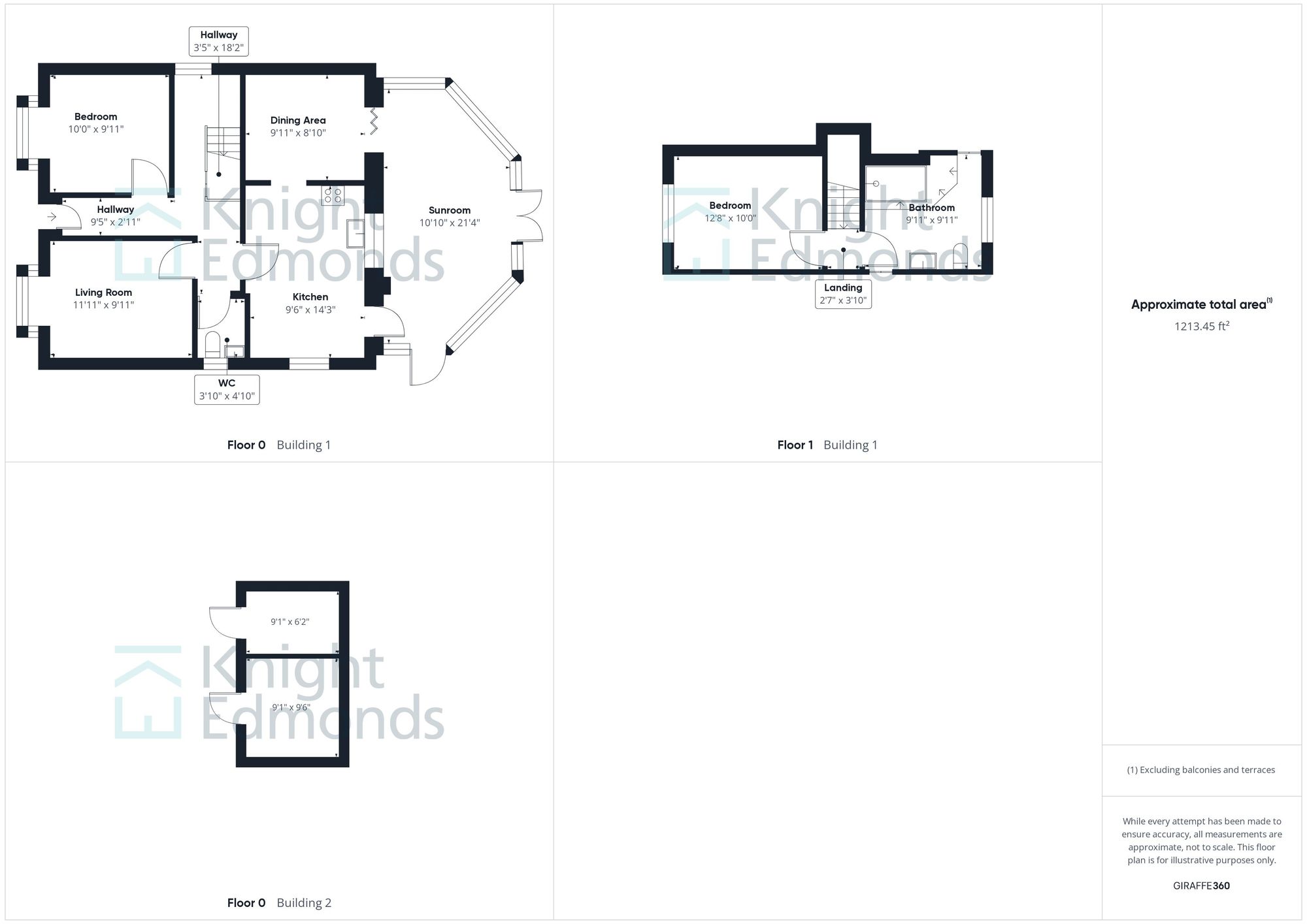 2 bed bungalow for sale in Bull Lane, Aylesford - Property floorplan