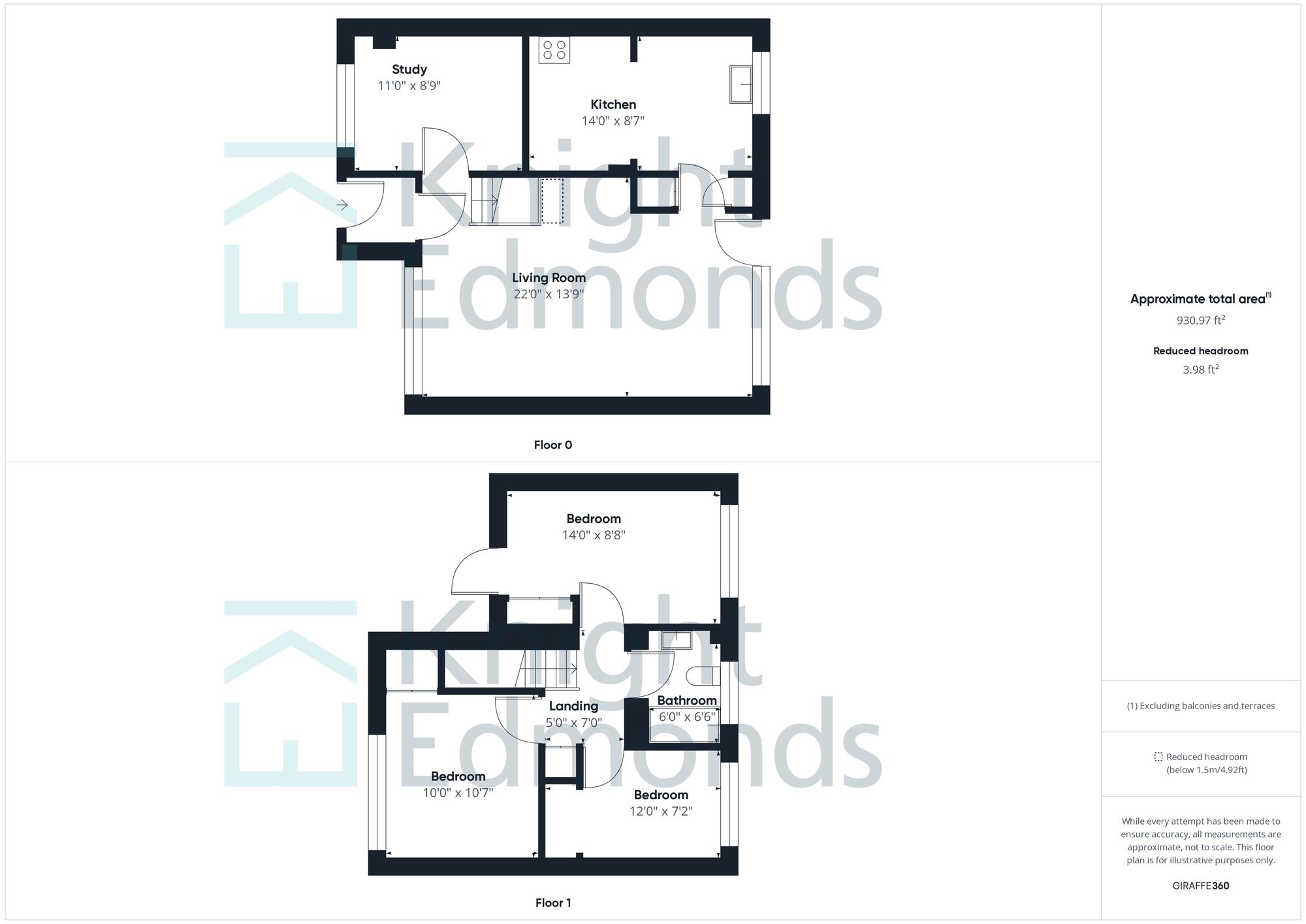 3 bed house for sale in Chart Corner, Maidstone - Property floorplan