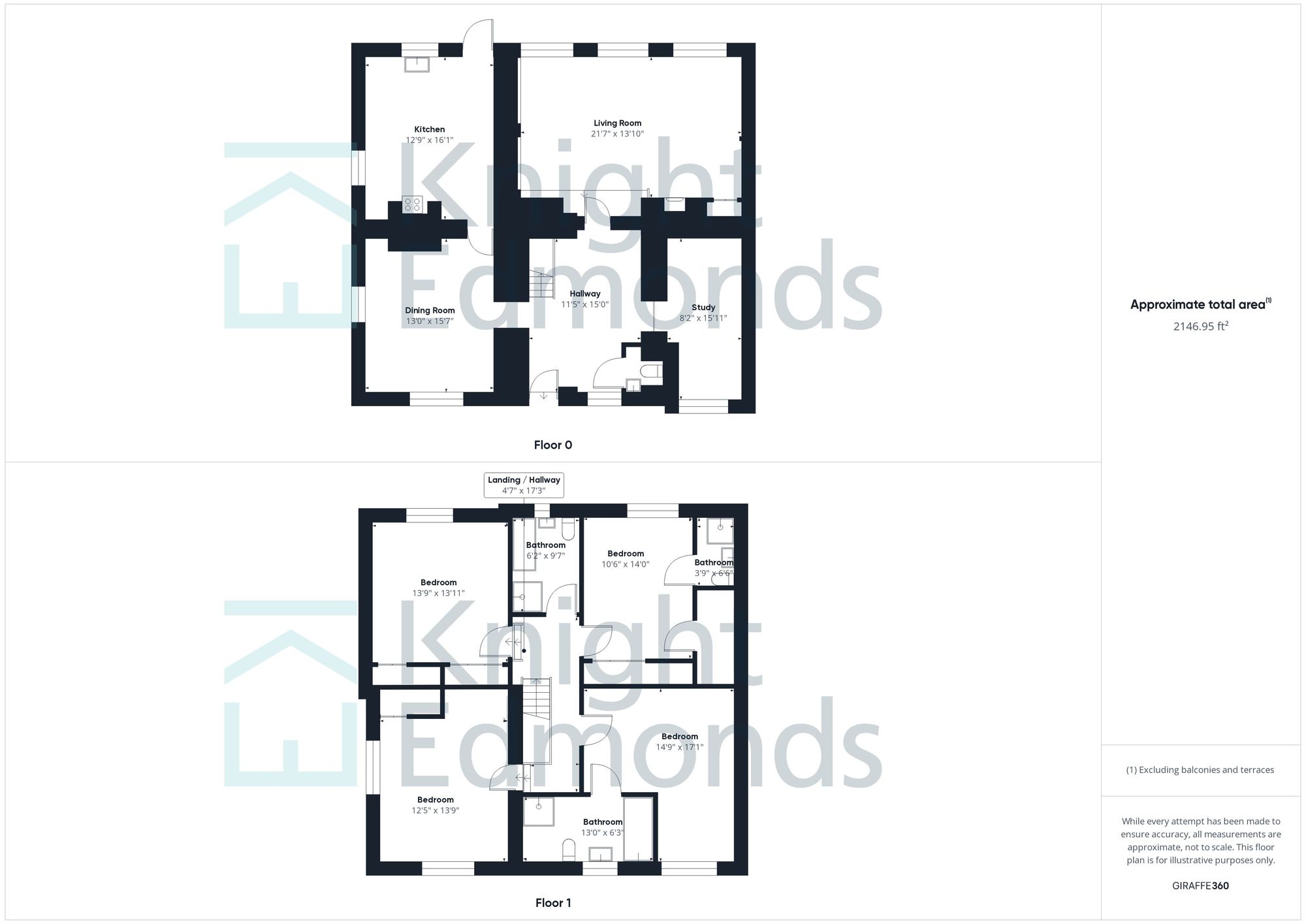 4 bed house for sale in Willington Street, Maidstone - Property floorplan