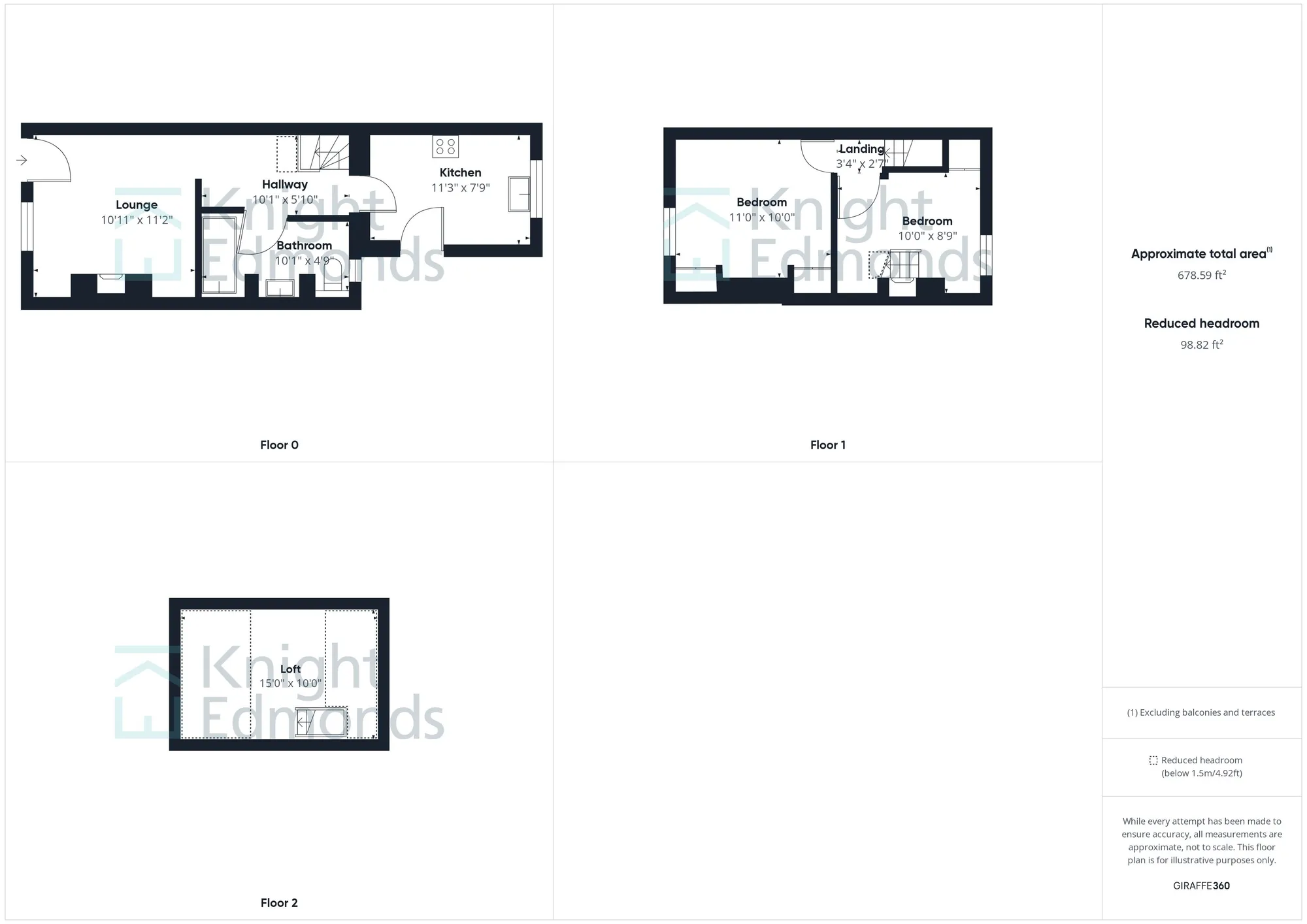 2 bed mid-terraced house for sale in Upper Street, Maidstone - Property floorplan