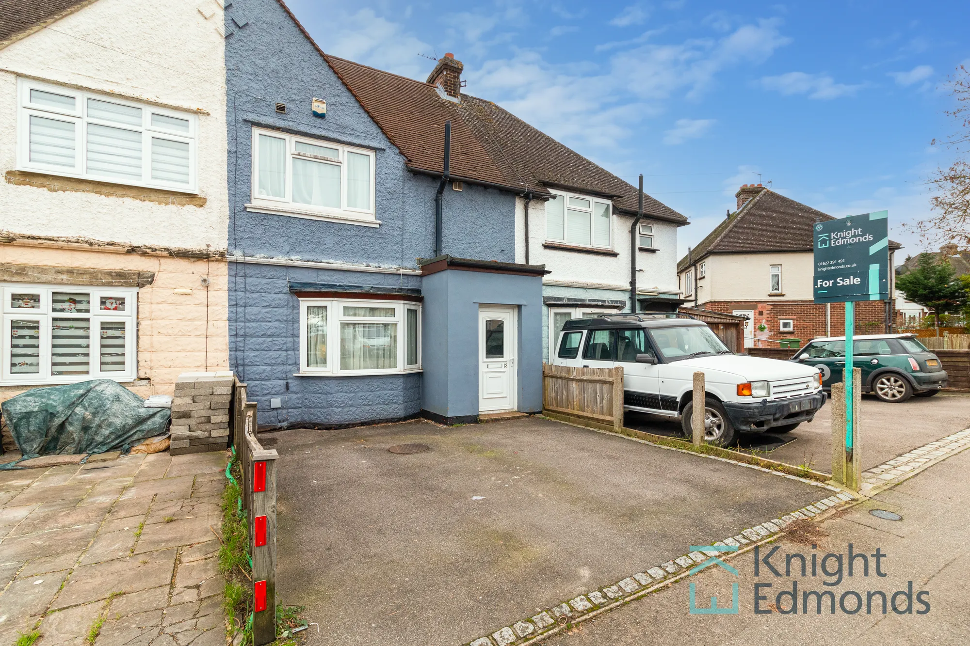 3 bed terraced house for sale in West Park Road, Maidstone  - Property Image 1