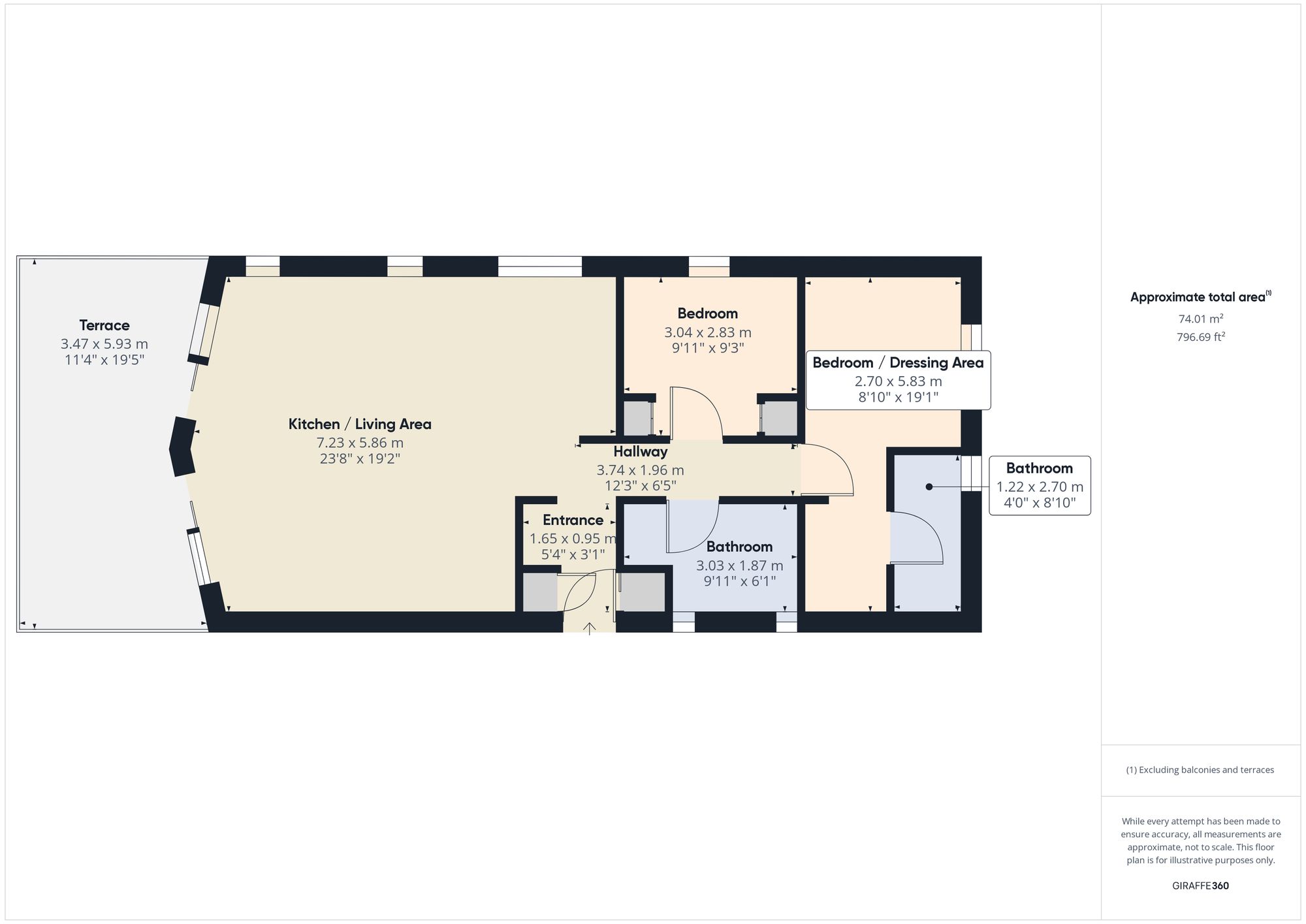 2 bed lodge for sale in Bowbrook Lodges, Pershore - Property floorplan