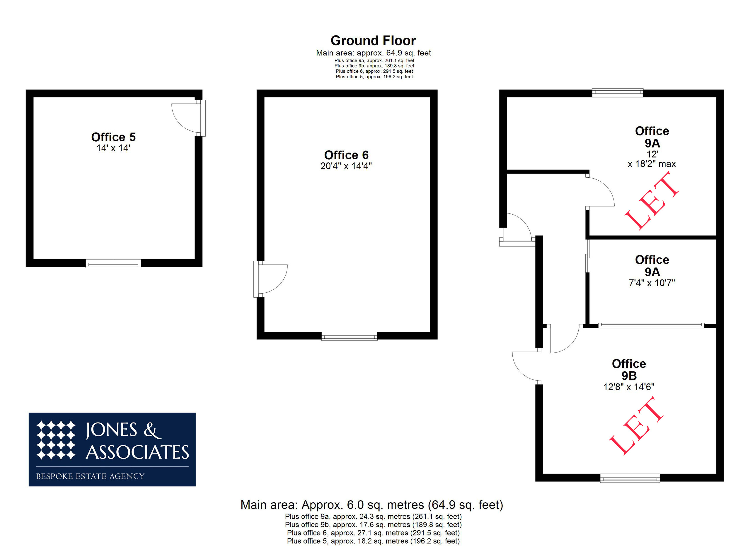 Office to rent in Broad Street, Pershore - Property floorplan