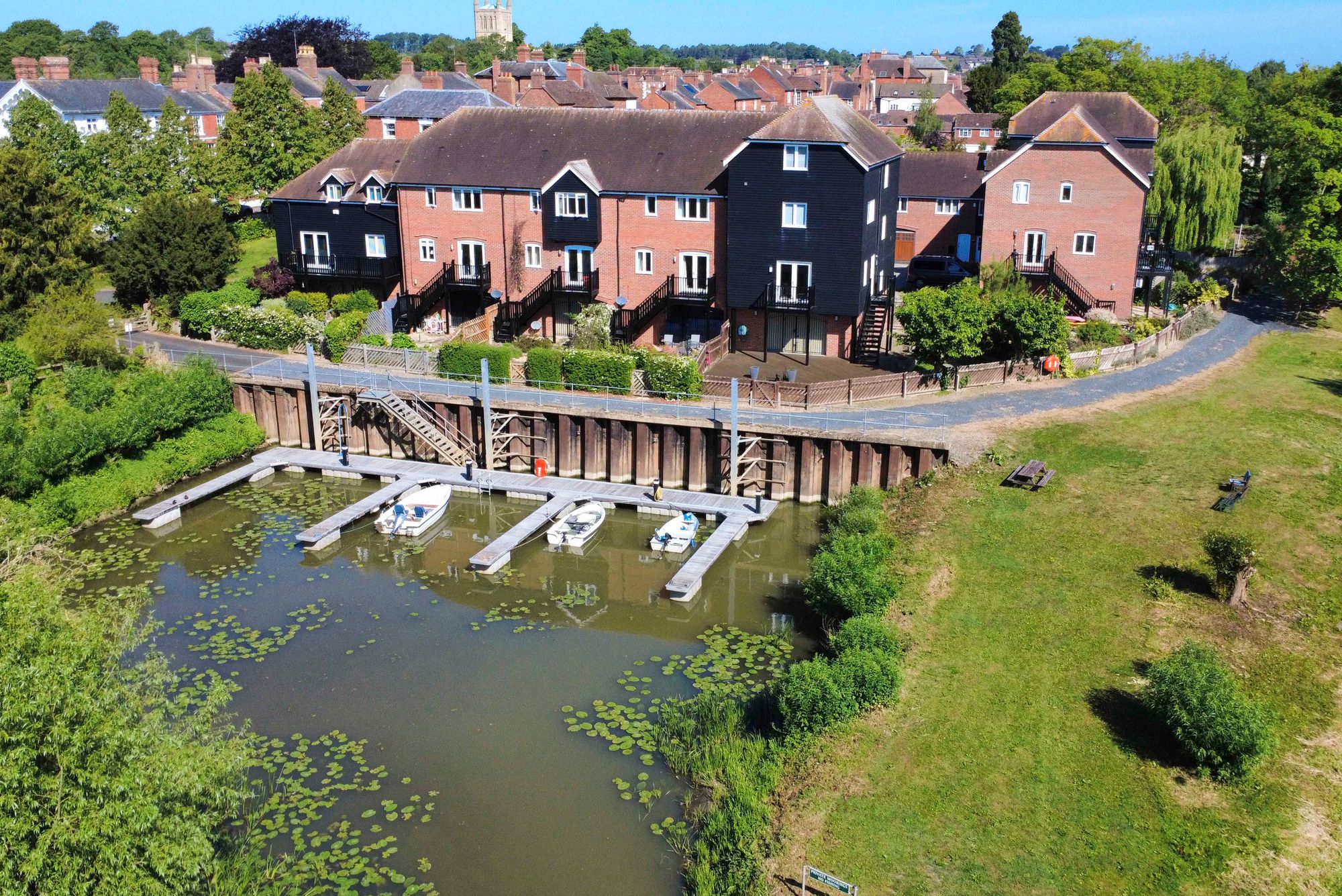 3 bed terraced house for sale in Avon Mill Place, Pershore  - Property Image 1