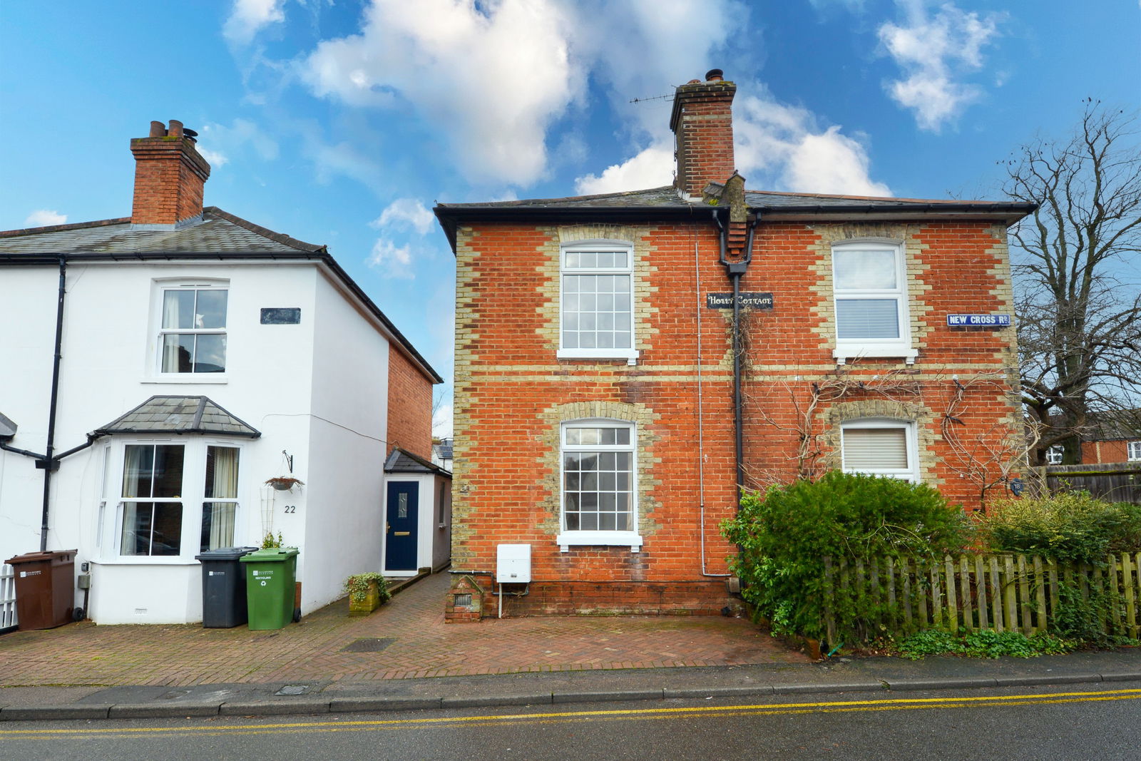 3 bed semi-detached house for sale in New Cross Road, Guildford  - Property Image 1