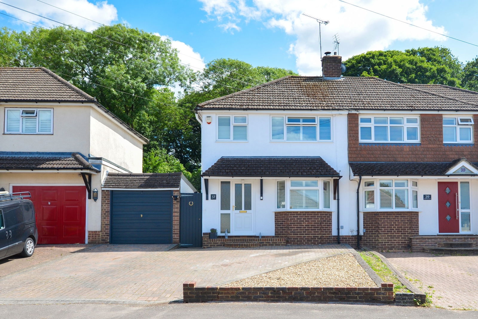 3 bed semi-detached house for sale in Strathcona Avenue, Leatherhead  - Property Image 1