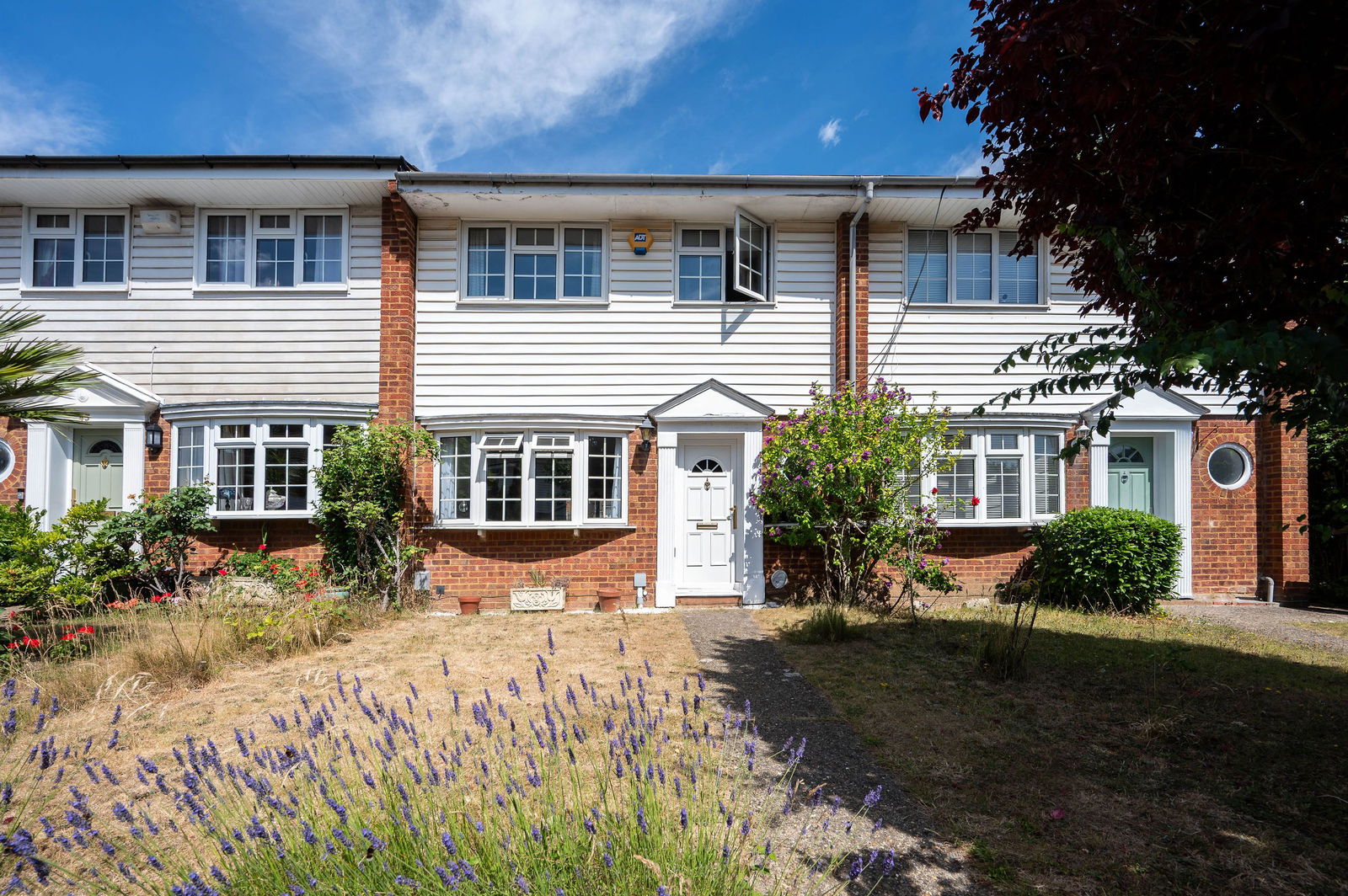 3 bed terraced house for sale in De Lara Way, Woking  - Property Image 1