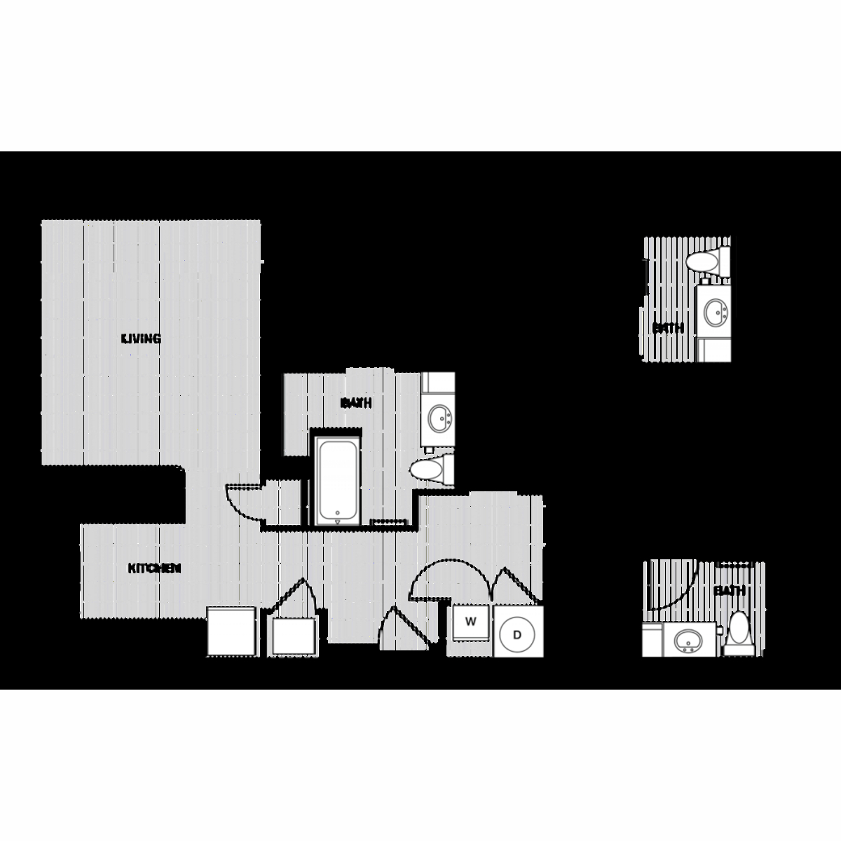 14 bed apartment for sale in Test Street, London - Property floorplan