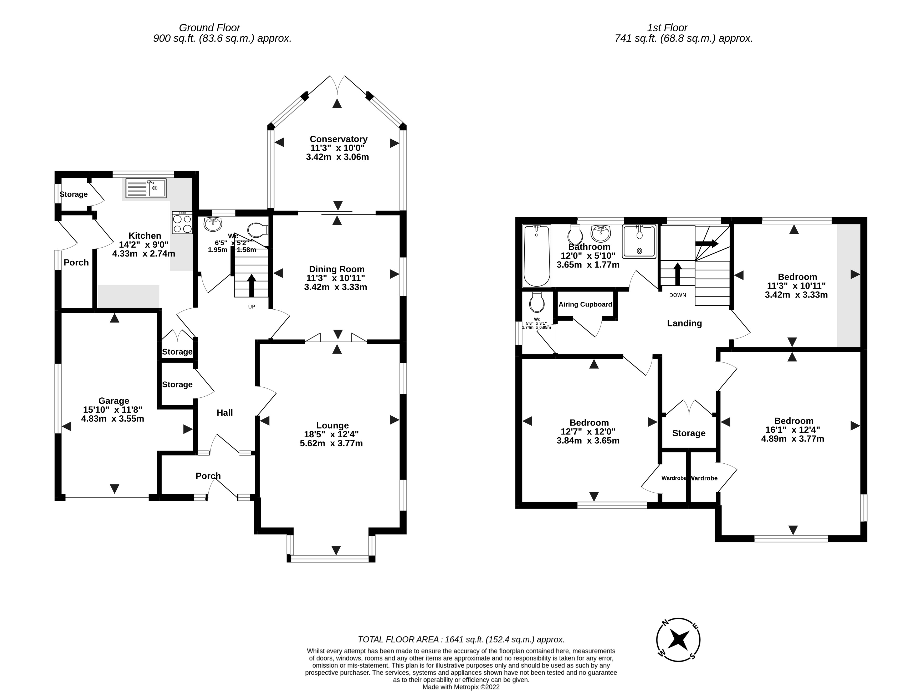 3 bed house for sale in Golden Avenue, East Preston - Property floorplan