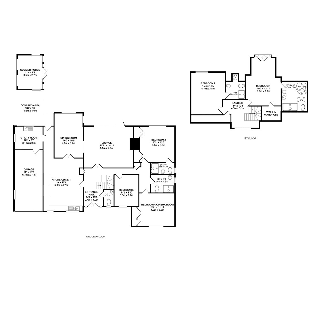 5 bed house for sale in Selborne Way, East Preston - Property Floorplan