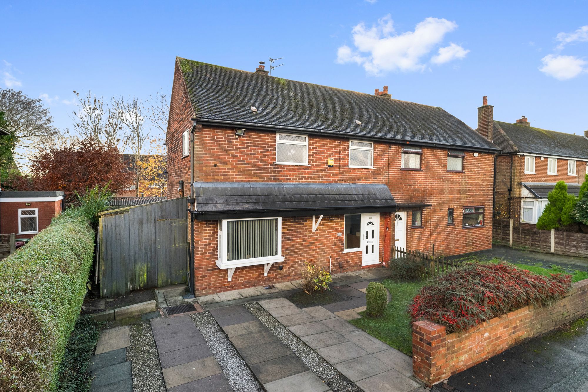 3 bed semi-detached house for sale in Plodder Lane, Bolton - Property Image 1