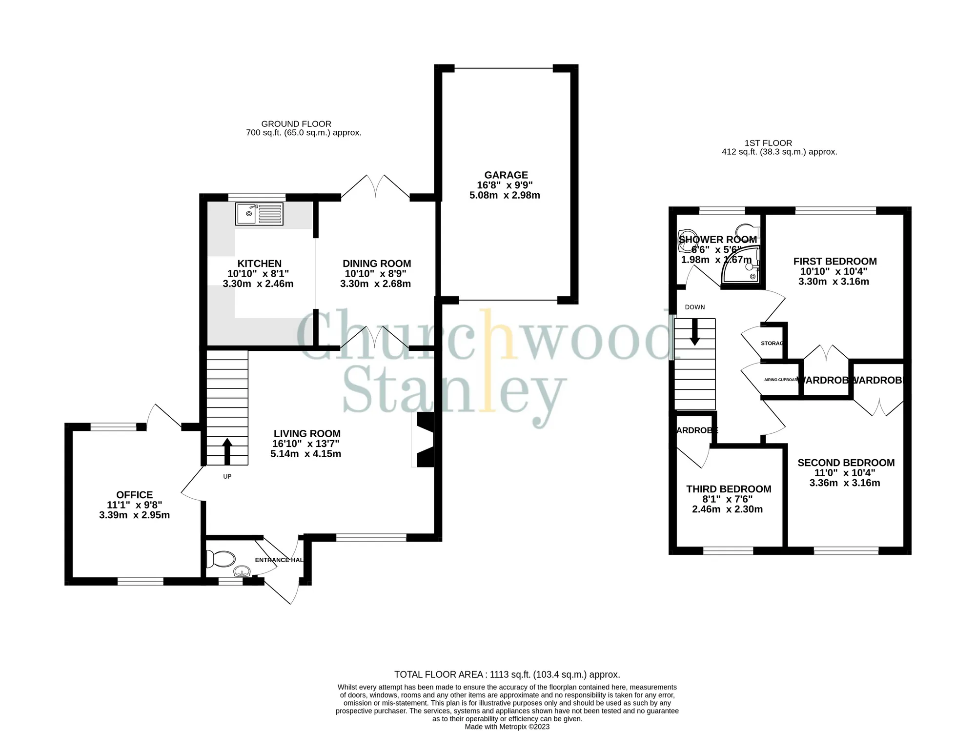 3 bed detached house for sale in Blackwater Avenue, Colchester - Property Floorplan