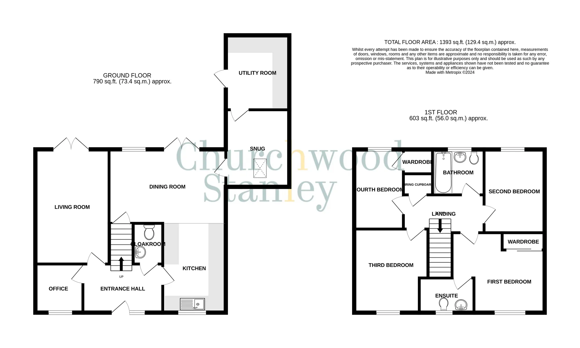 4 bed detached house for sale in Henderson Road, Clacton-On-Sea - Property Floorplan