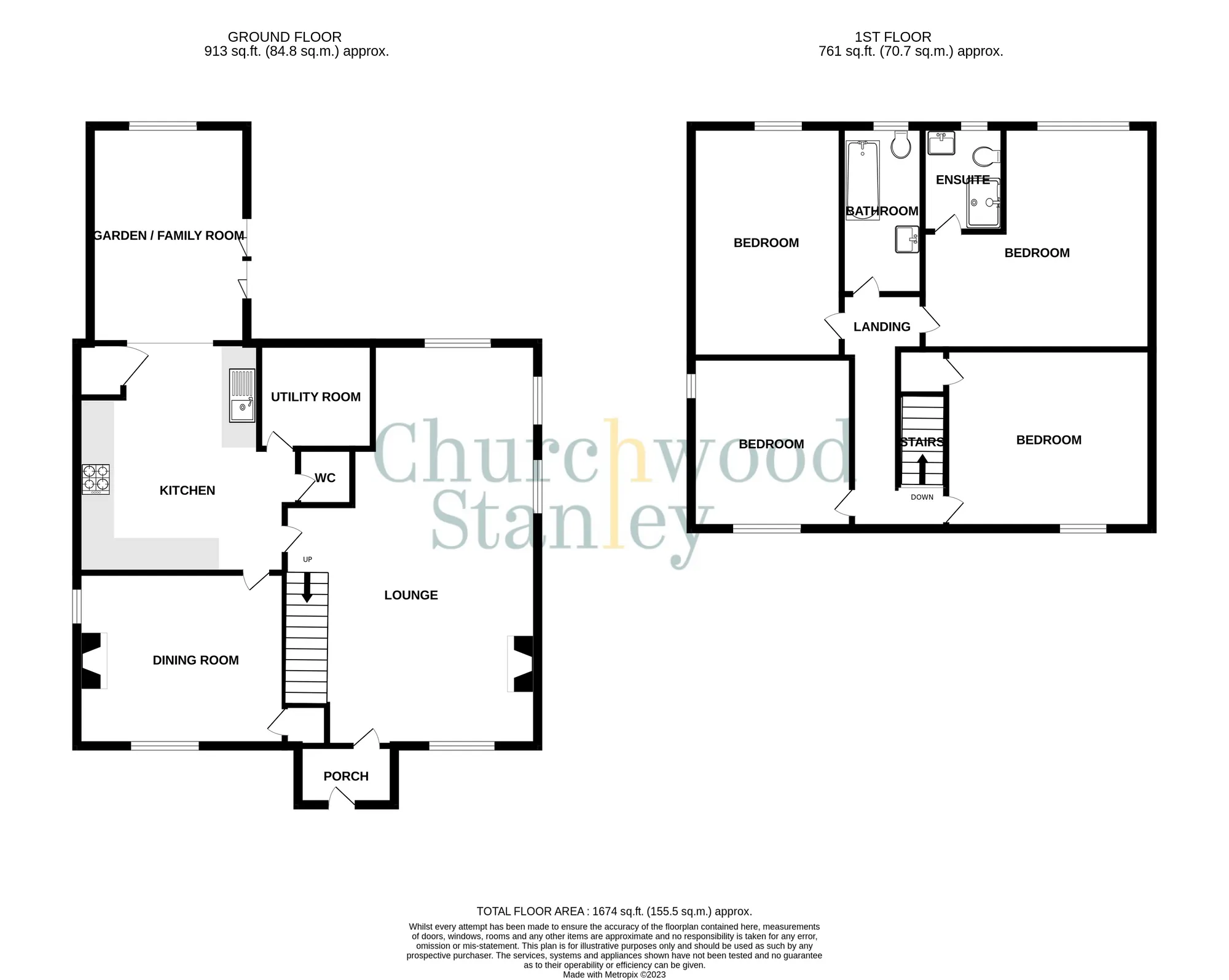 4 bed detached house for sale in Colchester Road, Harwich - Property Floorplan