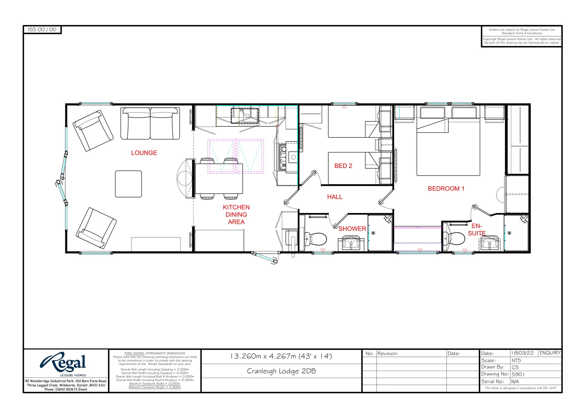 2 bed for sale in Station Road, Bradfield - Property Floorplan