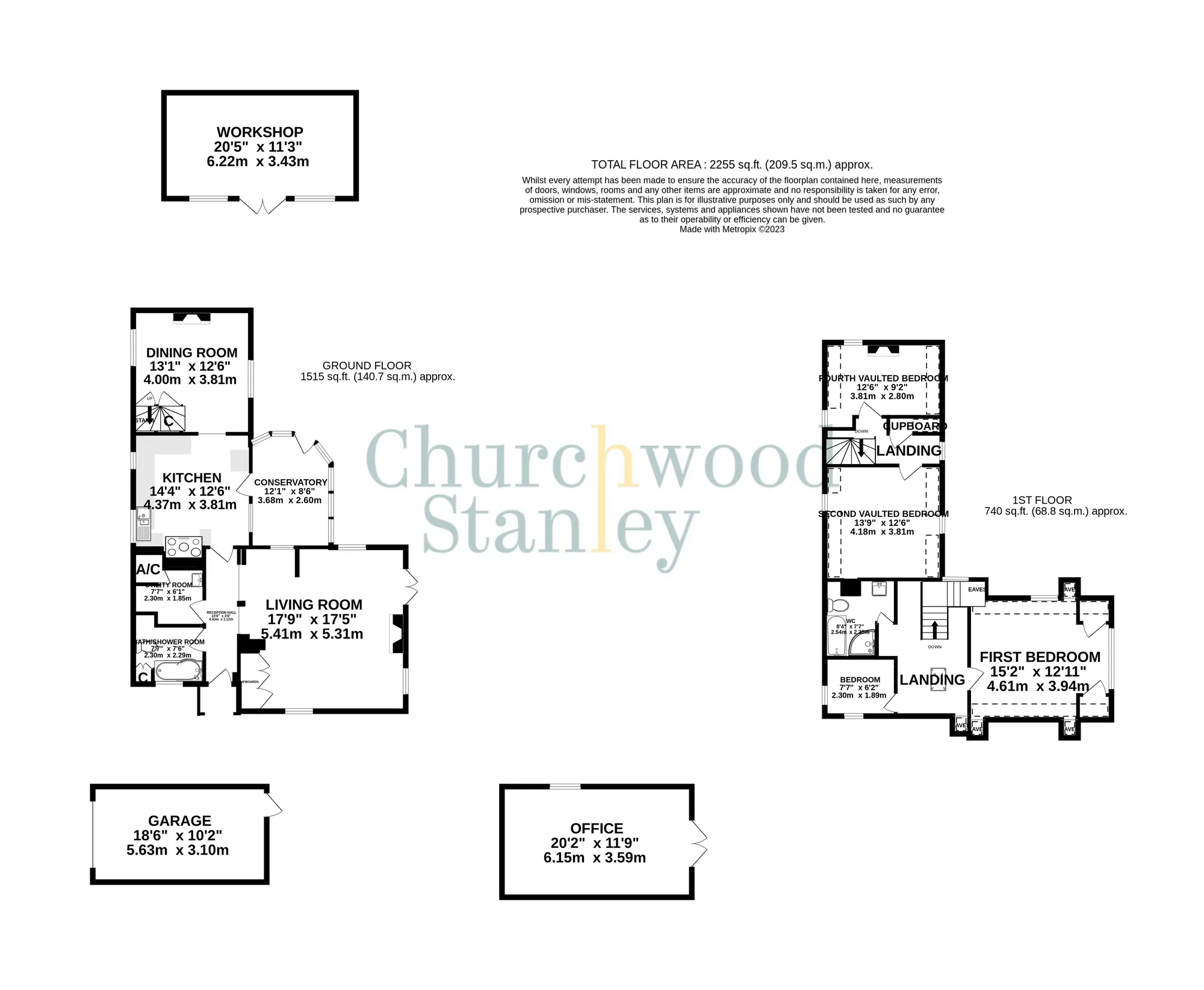 4 bed detached house for sale in The Green, Clacton-On-Sea - Property Floorplan