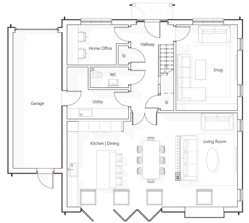 4 bed detached house for sale in Ludham Hall Lane, Braintree - Property floorplan
