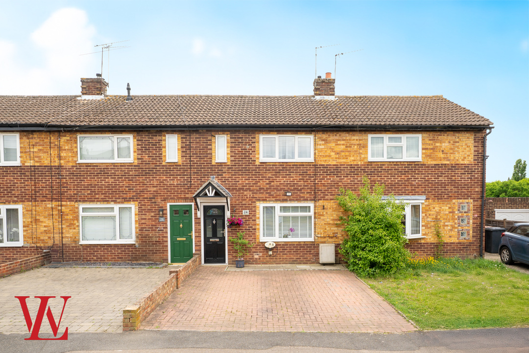 2 bed terraced house for sale in Norfolk Way, Bishop's Stortford, CM23