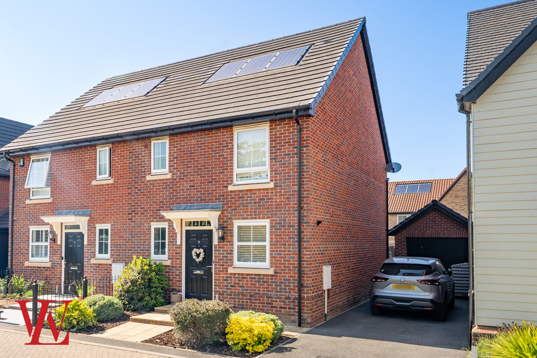3 bed semi-detached house for sale in Barley Way, Bishop's Stortford - Property Image 1