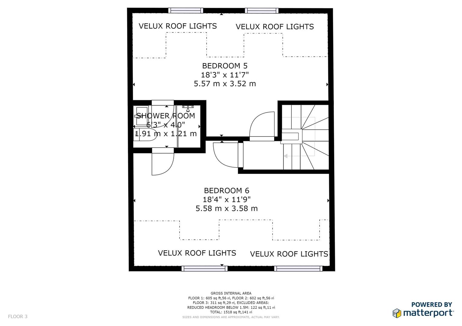 6 bed terraced house to rent in Gladstone Terrace, Sandyford - Property Floorplan