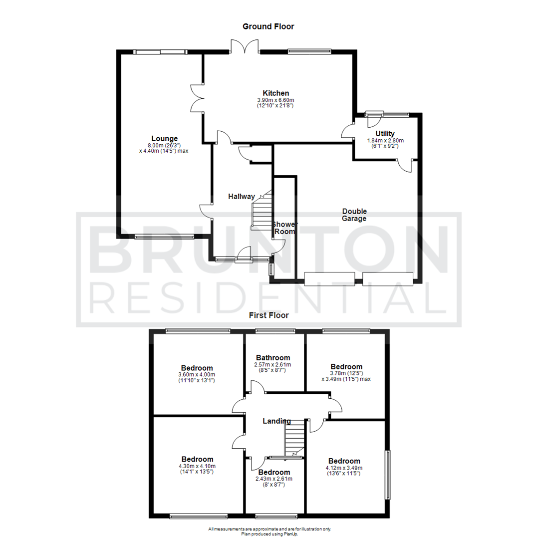 5 bed detached house for sale in Callerton Court, Darras Hall - Property Floorplan