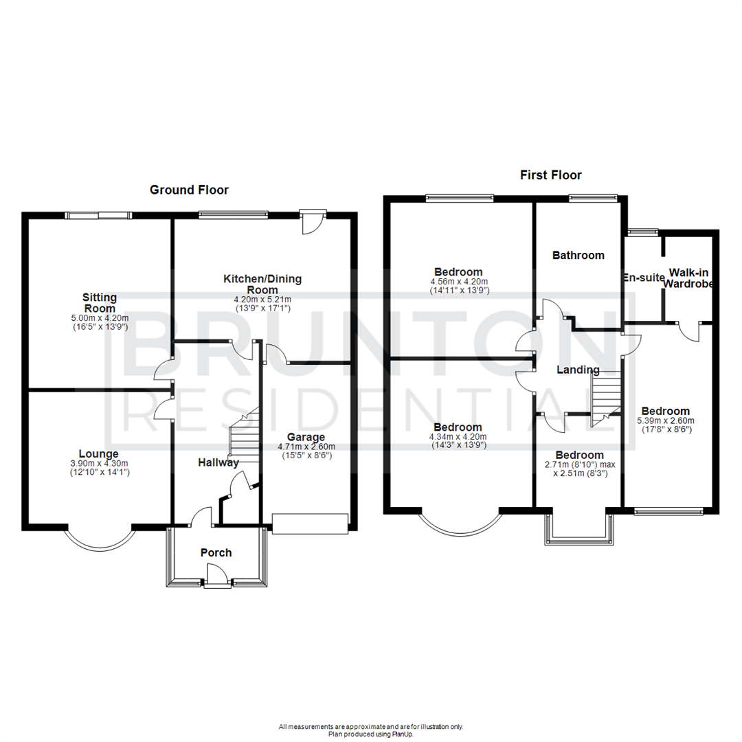 4 bed semi-detached house for sale in Mountfield Gardens, Newcastle Upon Tyne - Property Floorplan
