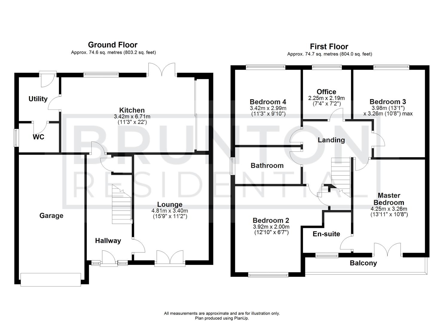 5 bed detached house for sale in Orangetip Gardens, Great Park - Property Floorplan