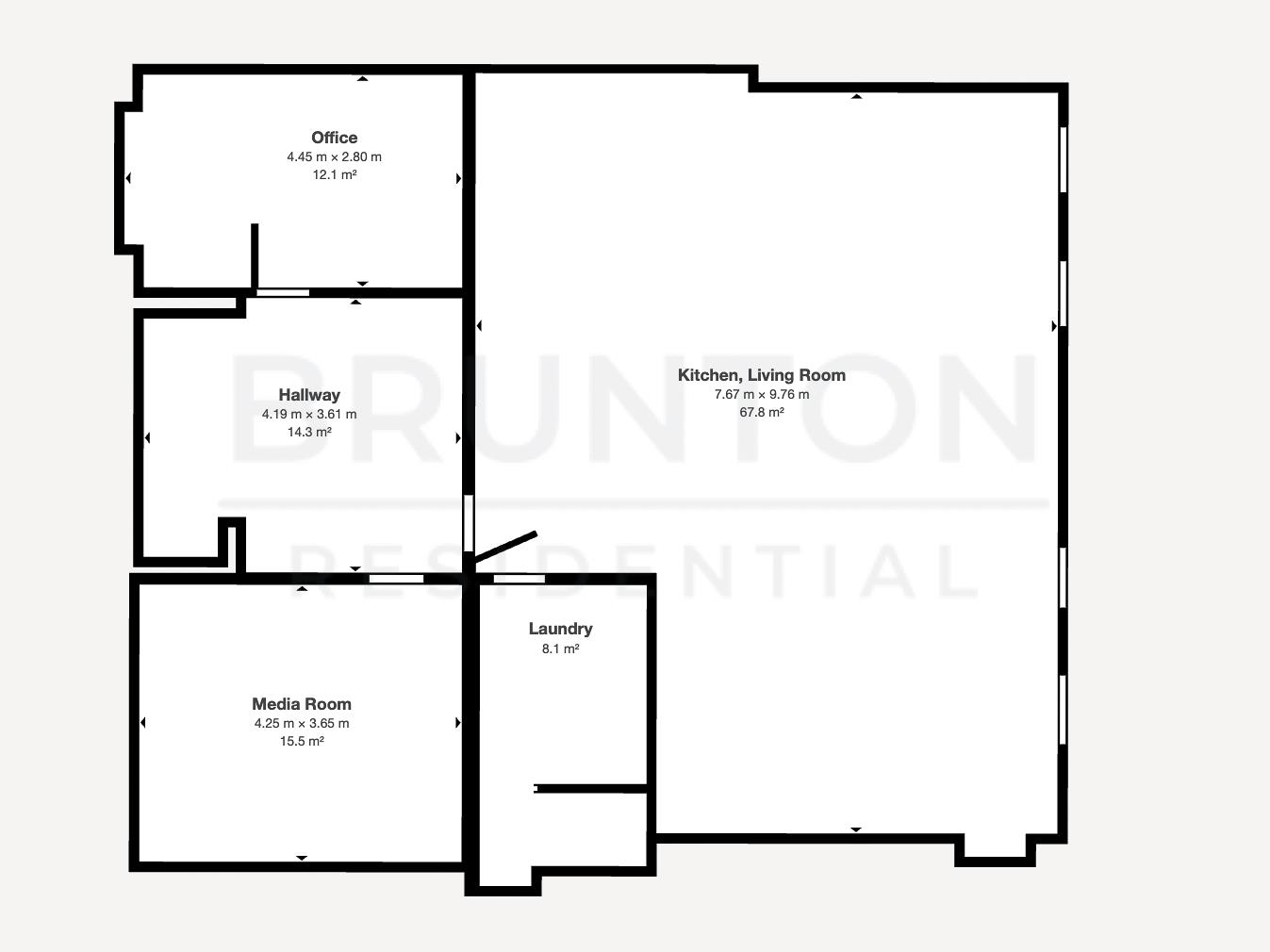 4 bed detached house to rent in Woodlands, Preston Village - Property Floorplan