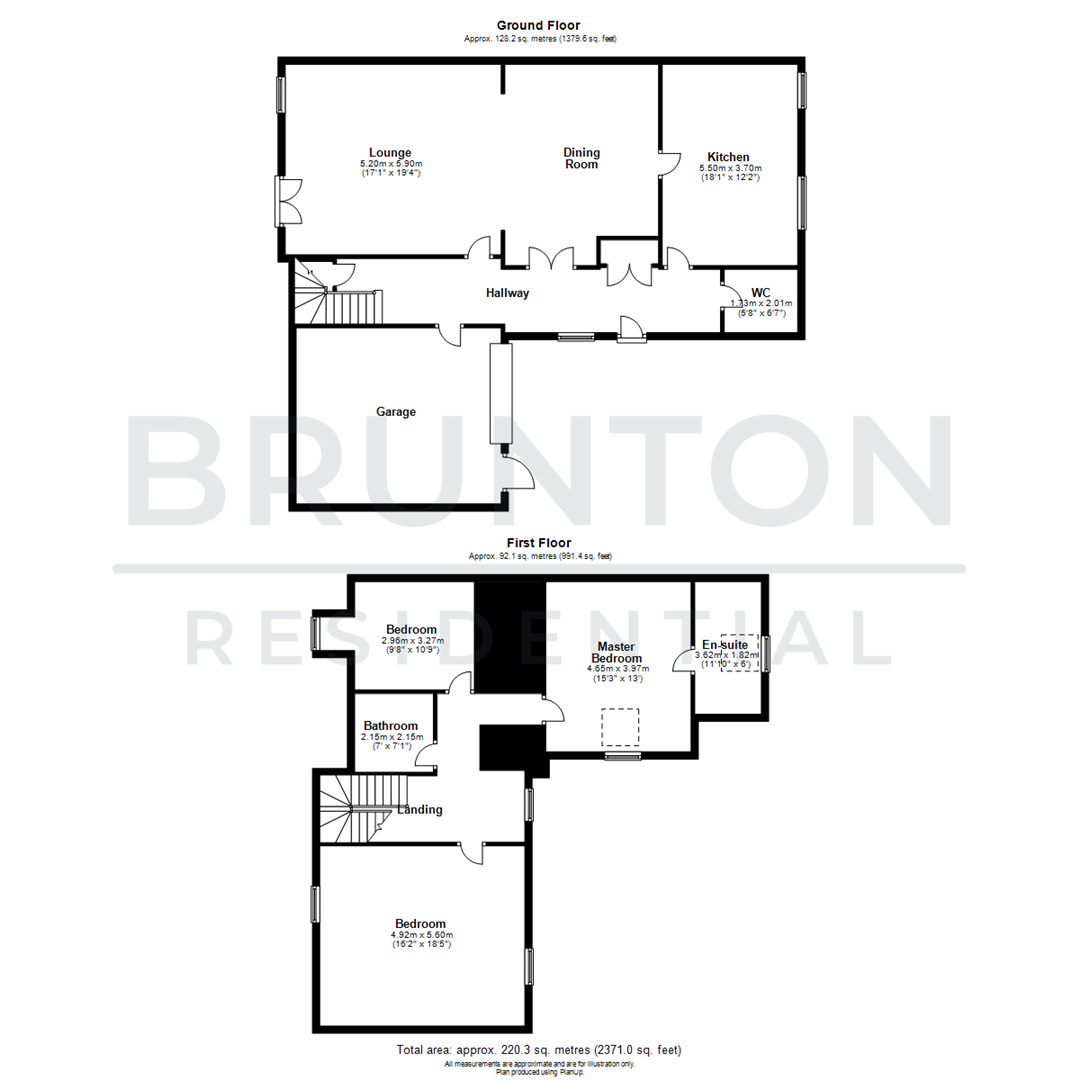 3 bed barn conversion for sale in Dovecote Steadings, Morpeth - Property Floorplan