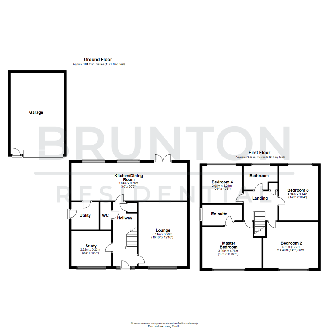 4 bed detached house for sale in Birchwood Chase, Newcastle Upon Tyne - Property Floorplan
