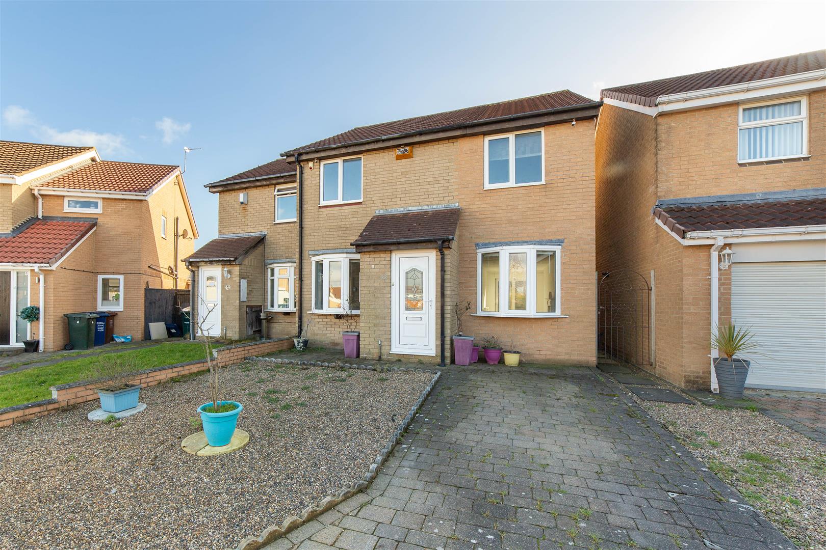 3 bed semi-detached house for sale in Reedham Court, Westerhope  - Property Image 1
