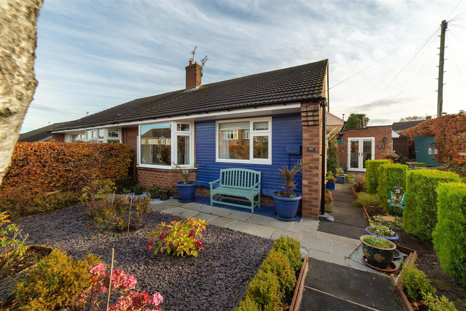 2 bed semi-detached bungalow for sale in Woodhorn Gardens, Wideopen  - Property Image 1