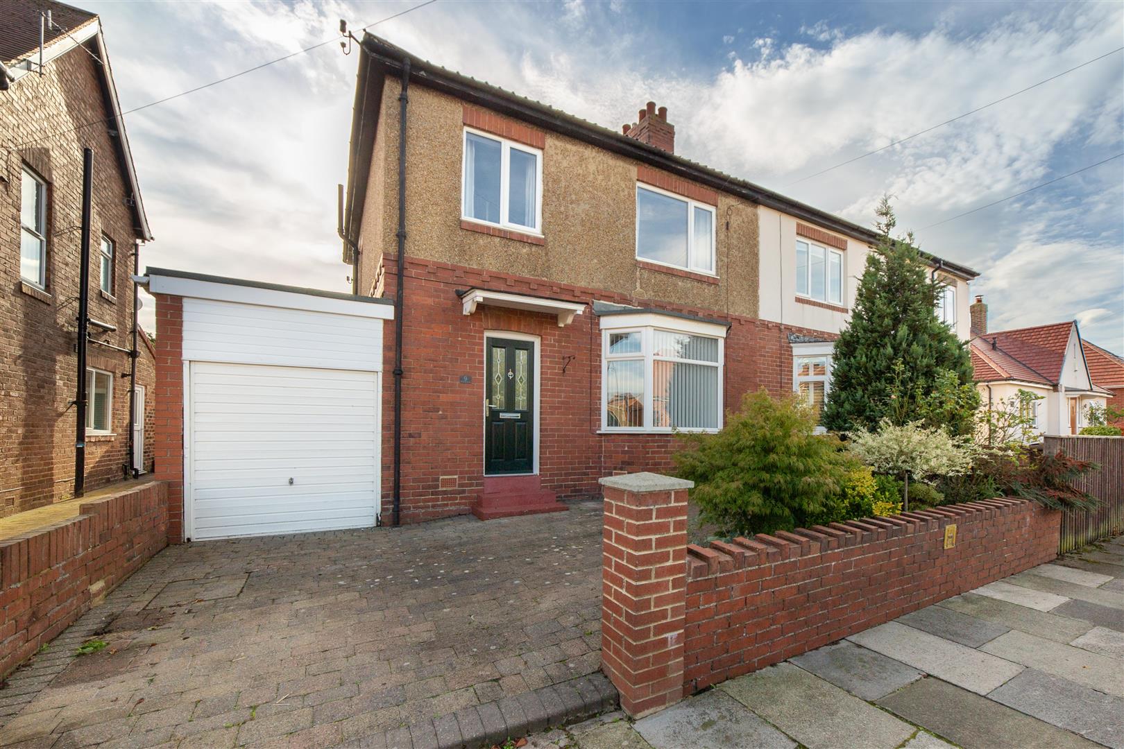 3 bed semi-detached house for sale in Pinewood Avenue, North Gosforth  - Property Image 1