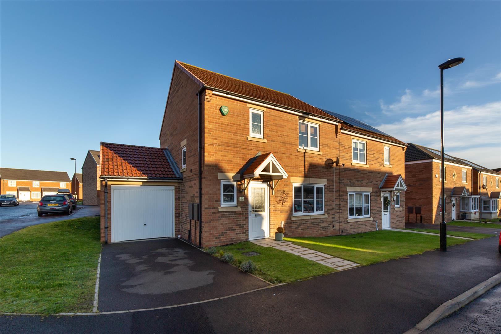 3 bed semi-detached house for sale in Dunnock Place, Wideopen, NE13
