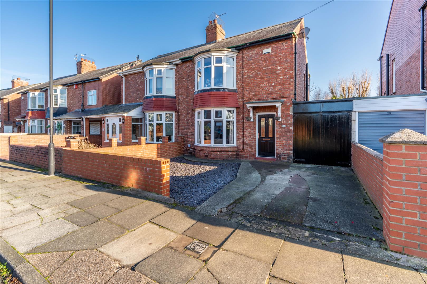 2 bed semi-detached house for sale in Otterburn Avenue, Whitley Bay, NE25