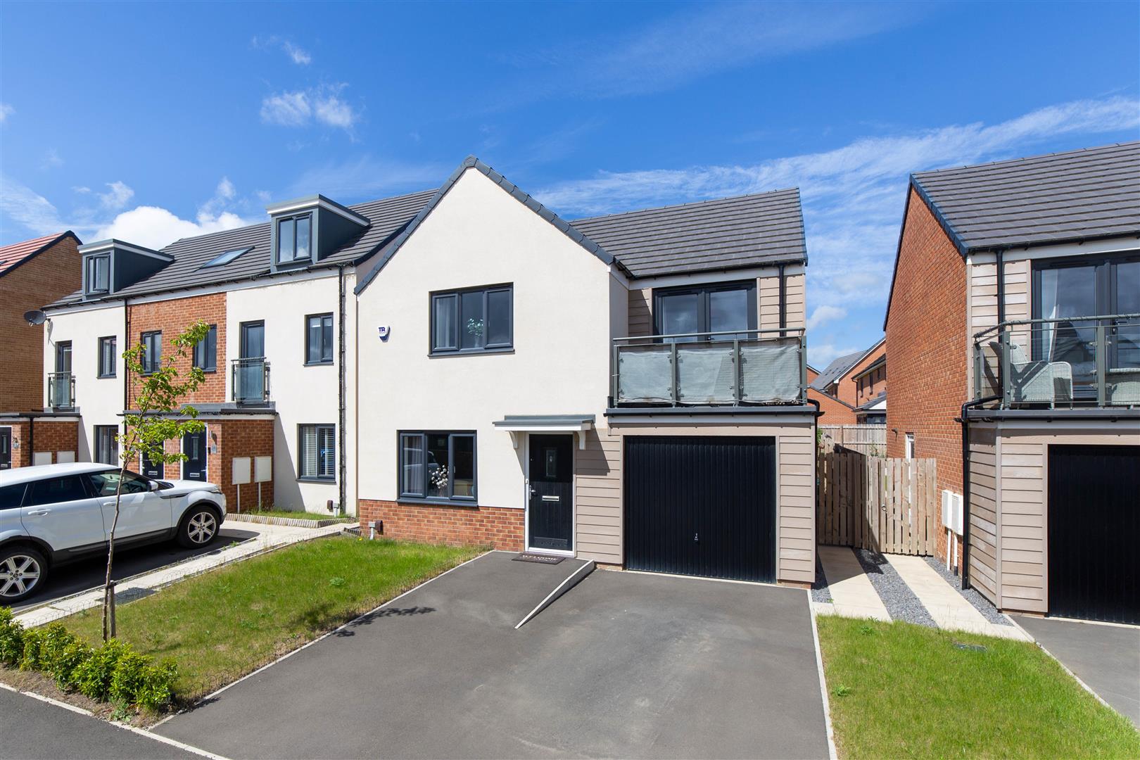 4 bed detached house for sale in Gatekeeper Close, Great Park, NE13