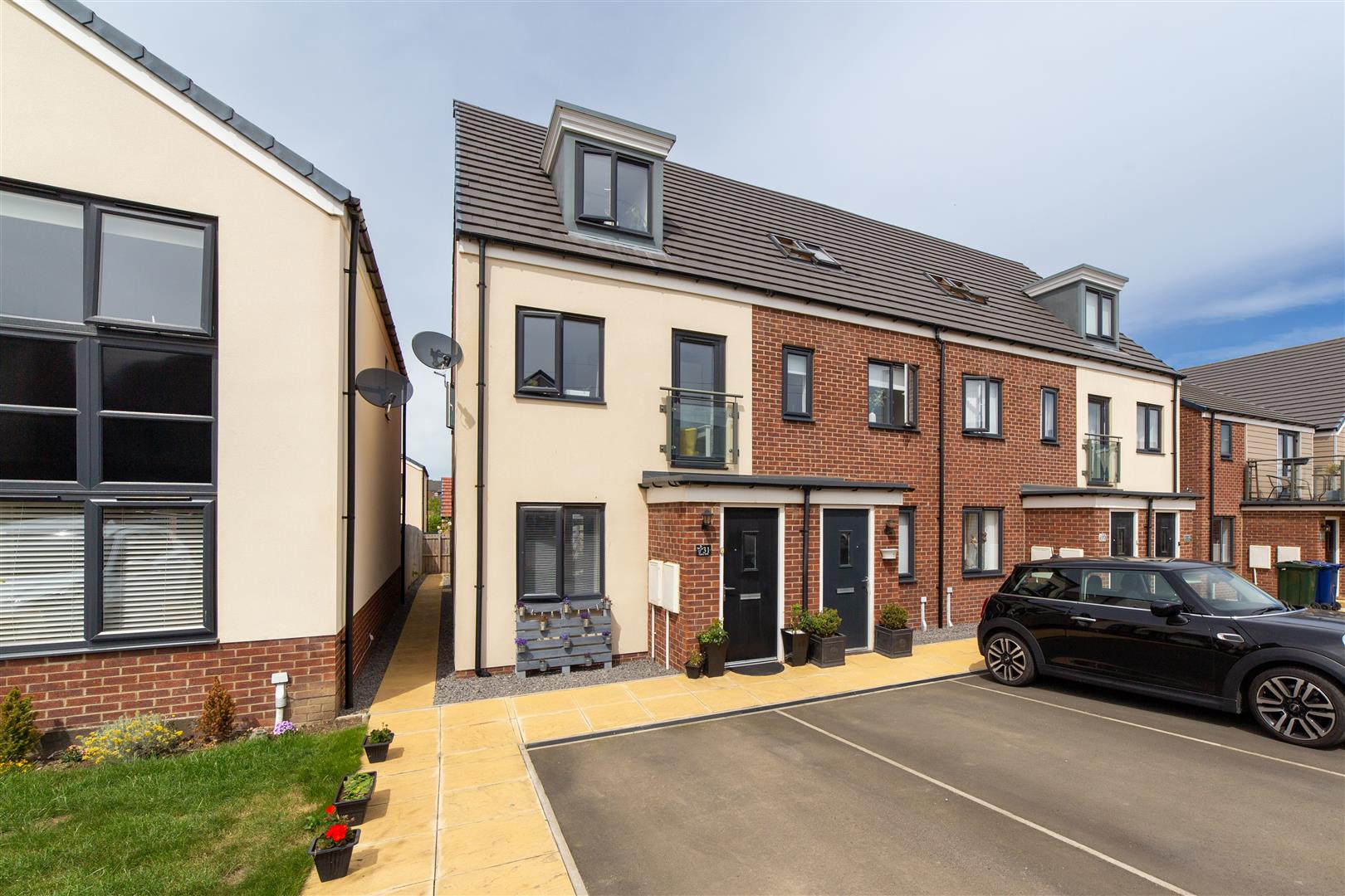 3 bed town house for sale in Osprey Walk, Great Park, NE13