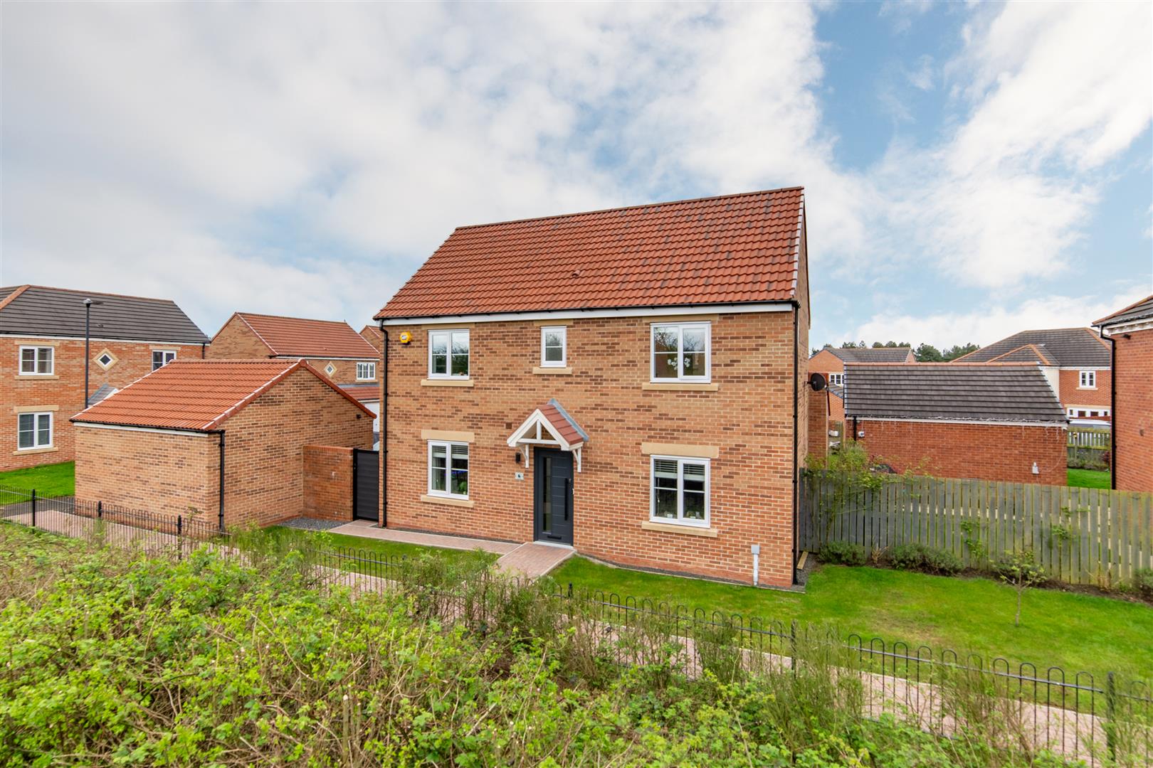 4 bed detached house for sale in Linnet Close, Wideopen, NE13