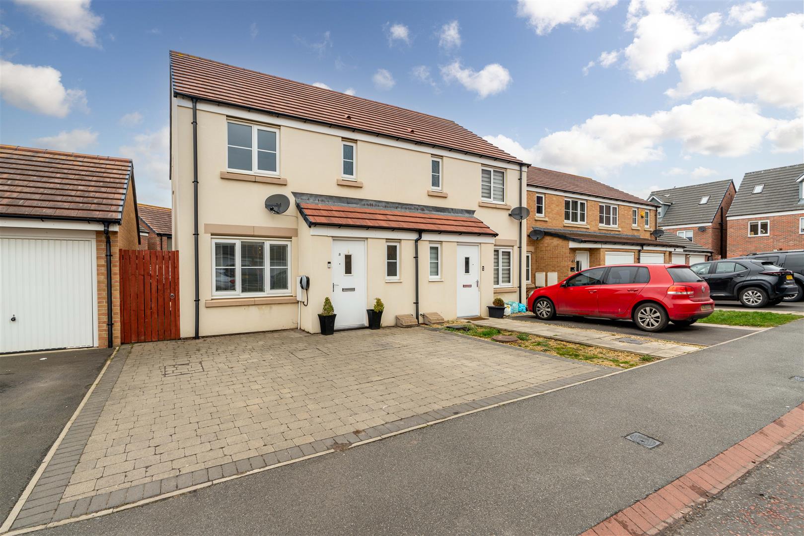 3 bed semi-detached house for sale in Halton Grove, Blyth  - Property Image 1