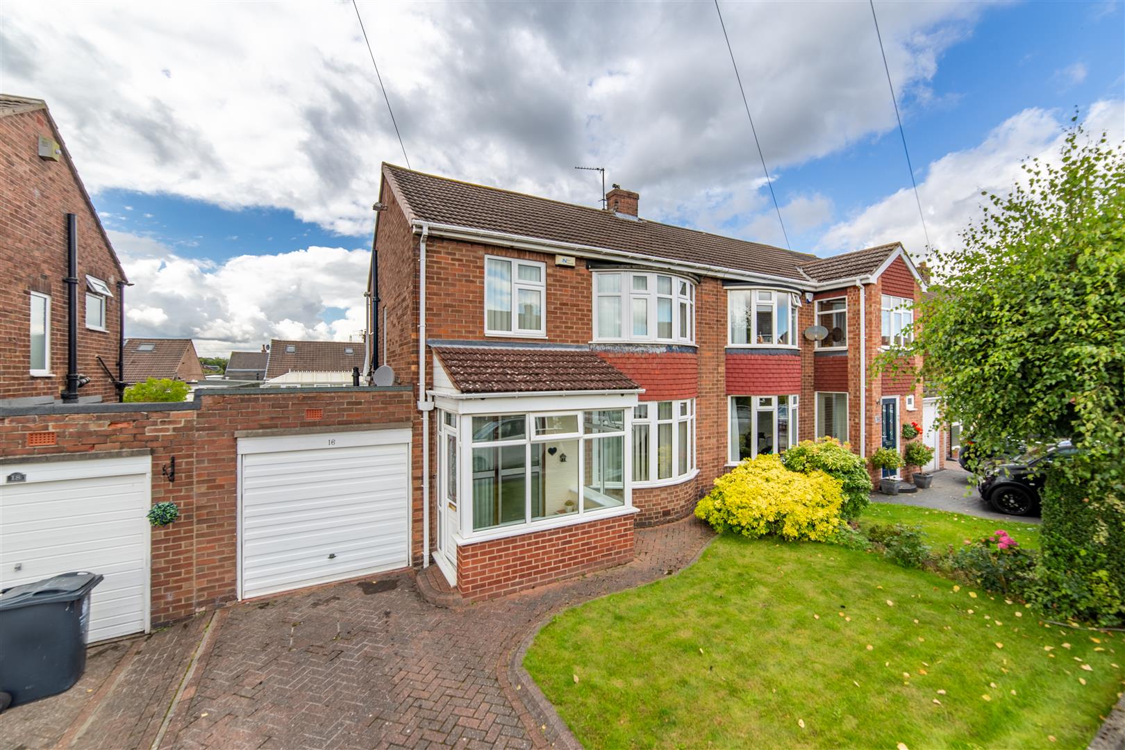 3 bed semi-detached house for sale in Barrasford Drive, Wideopen  - Property Image 1