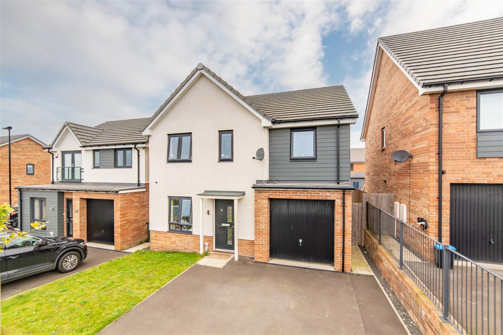 4 bed detached house for sale in Comma Close, Great Park, NE13