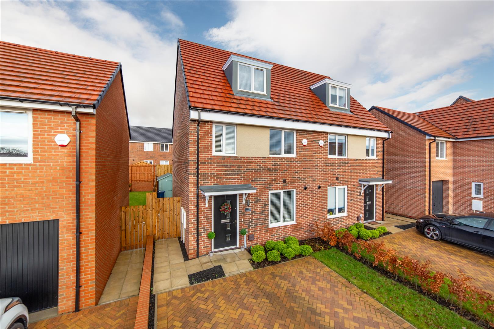 3 bed semi-detached house for sale in Bramble Way, Great Park, NE13