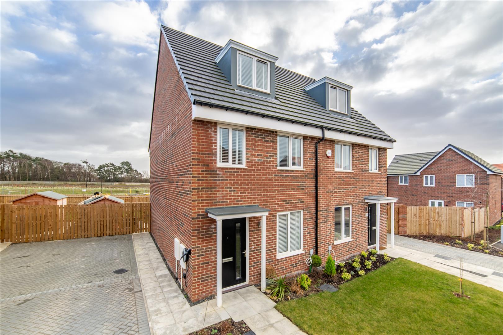 3 bed town house for sale in Poppy Place, Great Park, NE13