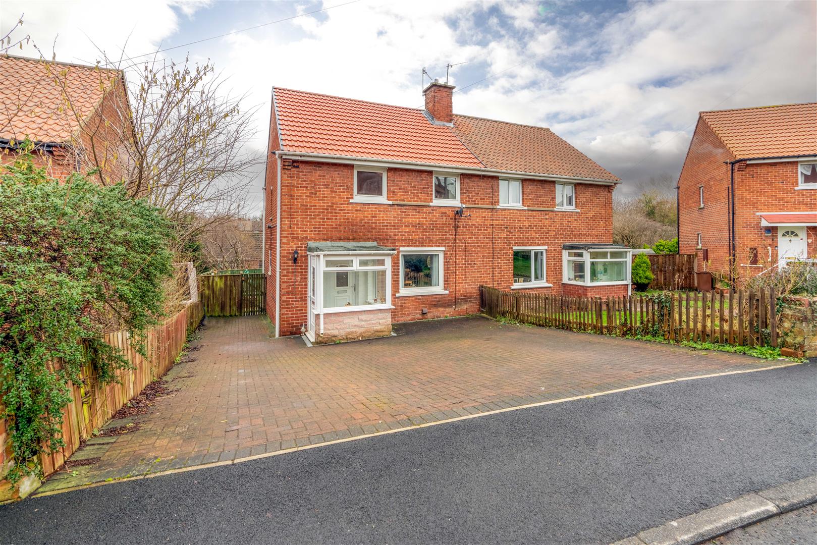 3 bed semi-detached house for sale in Postern Crescent, Morpeth - Property Image 1