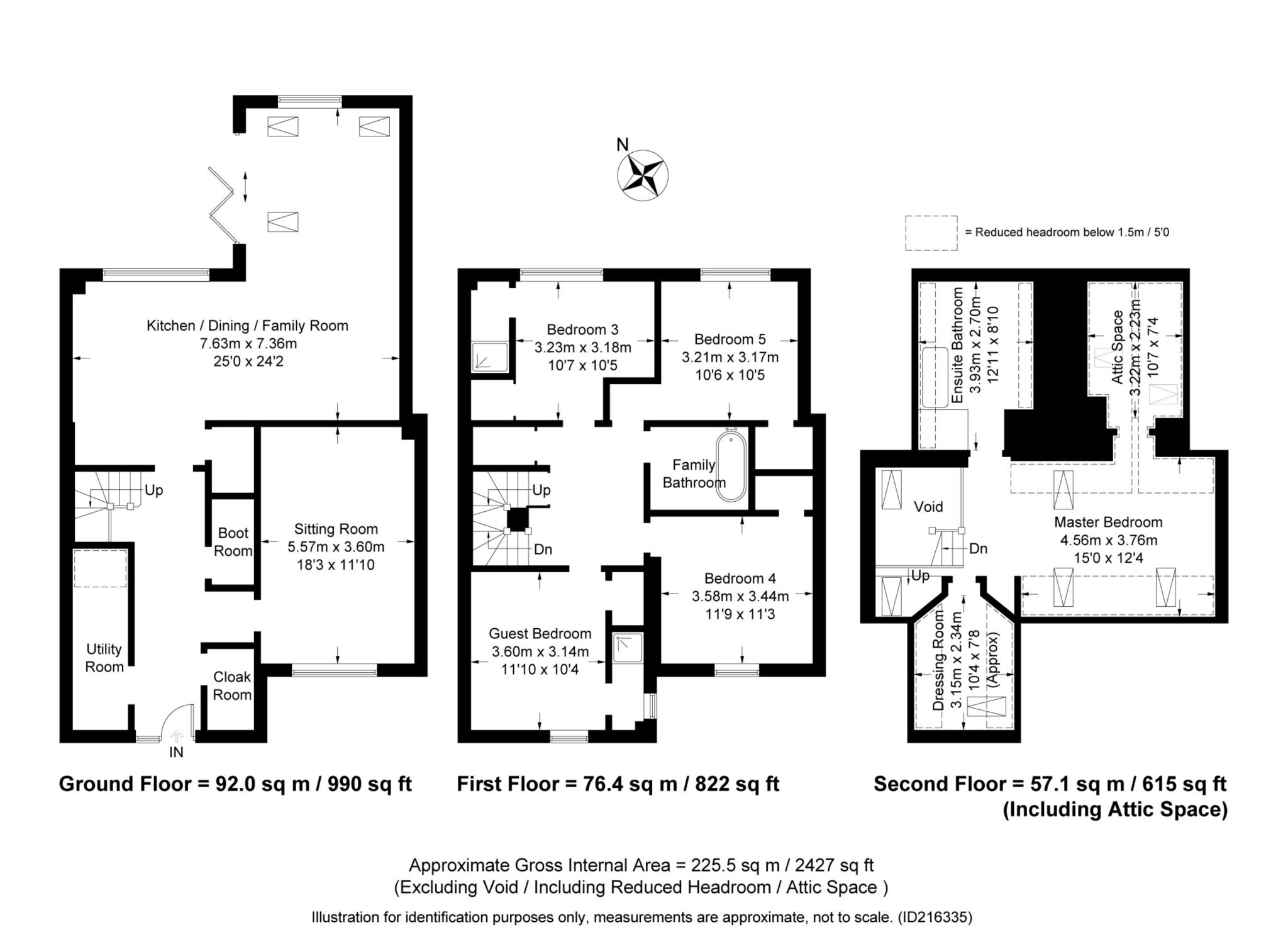 5 bed terraced house to rent in Earls Lane, Banbury - Property Floorplan