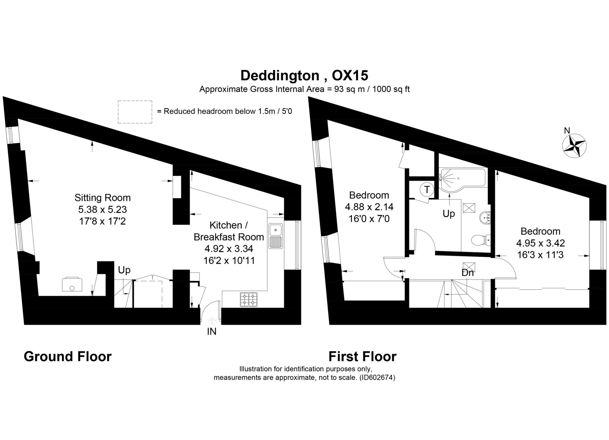 2 bed cottage to rent in Thimble Cottage, Market Place, Banbury - Property Floorplan