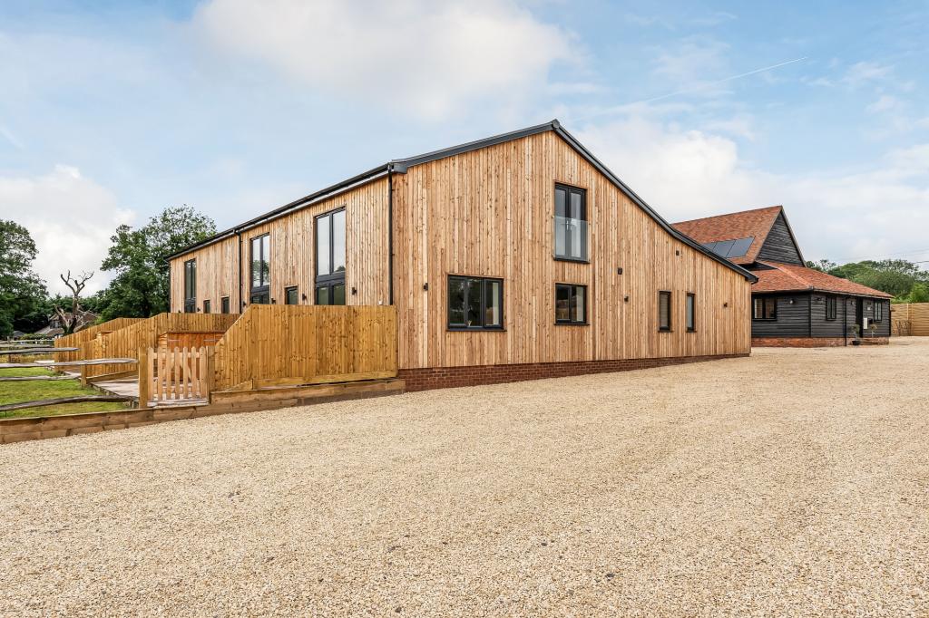 3 bed end of terrace house for sale in Kites Barn Lower Duxhurst Farm, Reigate, RH2