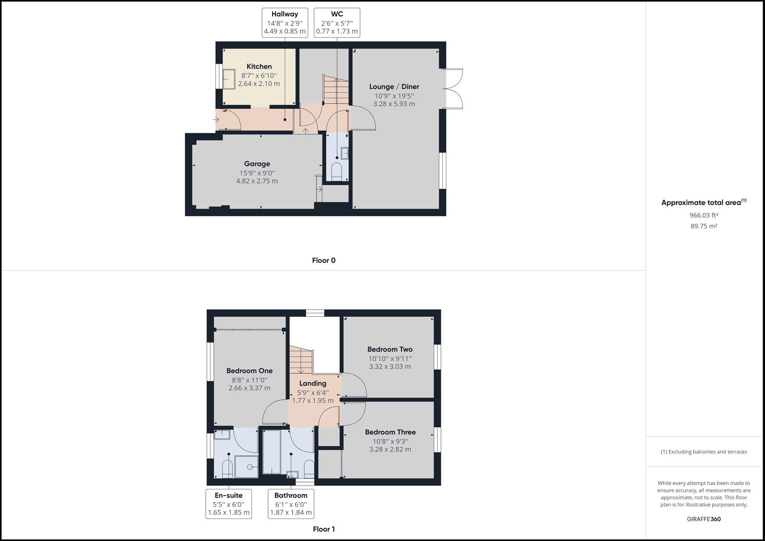 3 bed detached house to rent in Trelinnoe Gardens, Launceston - Property floorplan